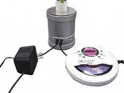 CD player connected to the device